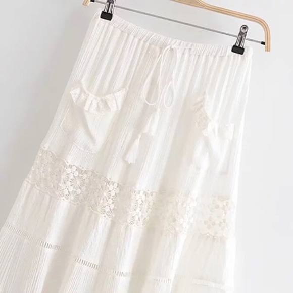 Gypsy hippie boho festival summer skirt - Picture 2 of 10